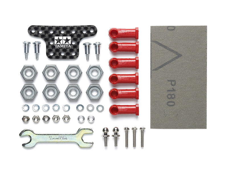 [95557] HG Mass Damper Set w/Ball Connectors (Hex weights / Carbon Plate) Mini 4WD Station