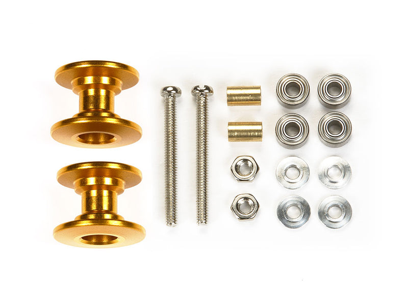 [95581] Lightweight Double Aluminum Rollers (13-12 mm/Gold)
