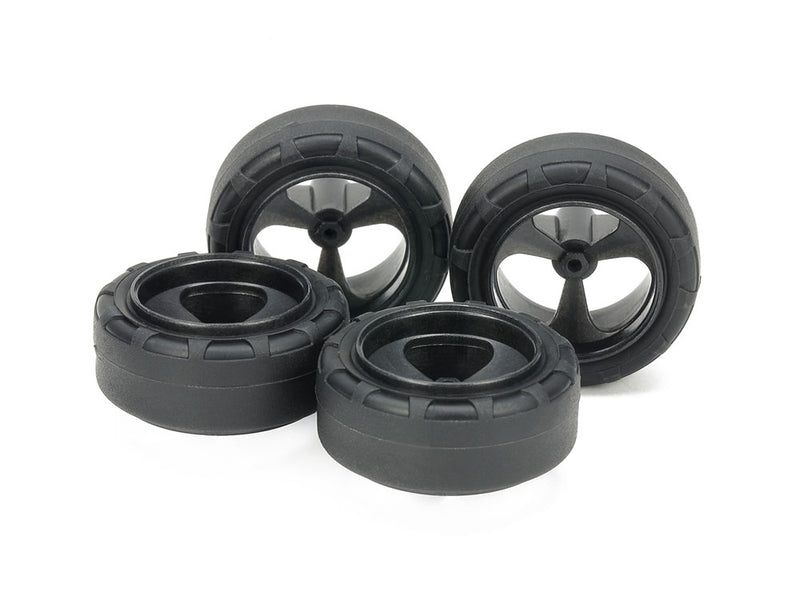 [95635] Super Hard Small Diameter Narrow Tires (24 mm) & Reinforced 3-Spoke Wheels