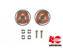 [95643] Mini 4WD 40th Anniversary HG 19 mm Aluminum Ball-Race Rollers (Ringless)