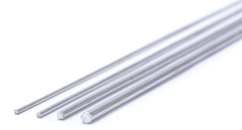 AL-Line Wire (Aluminum) 模型改造用金屬鋁棒 鋁條 鋁支 OP-361 ~ OP-364