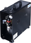 Twin Cylinder Piston Type Airbrush Compressor AS196AWK