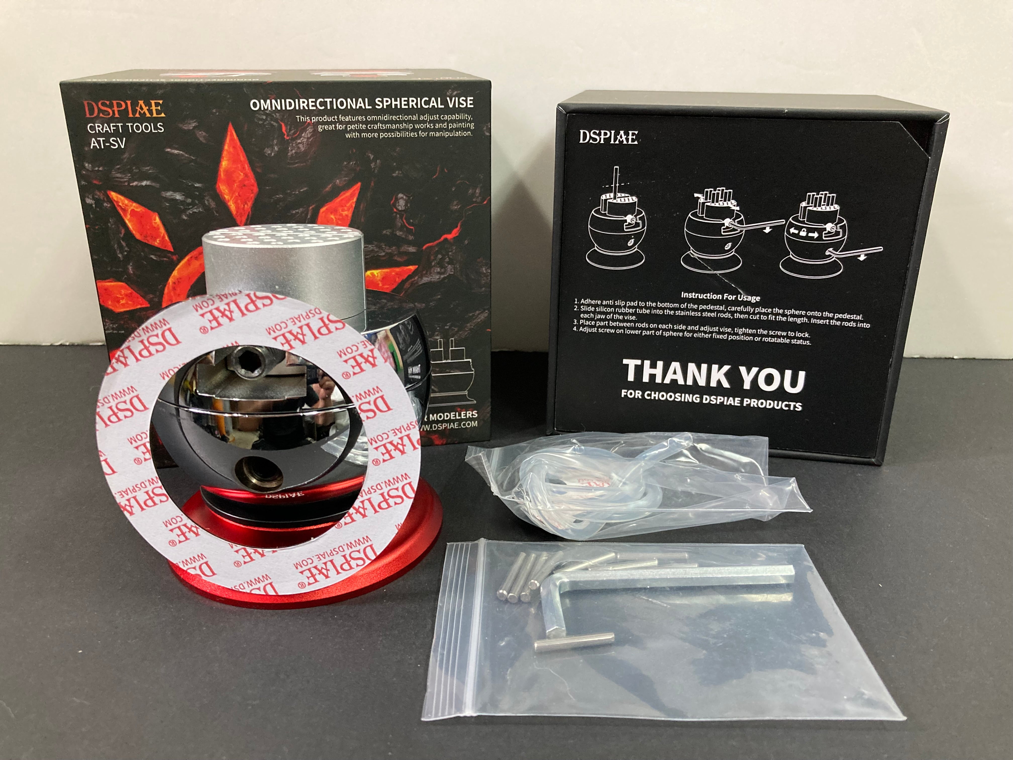 Omni Directional Spherical Vise 萬向球形台鉗 AT-SV