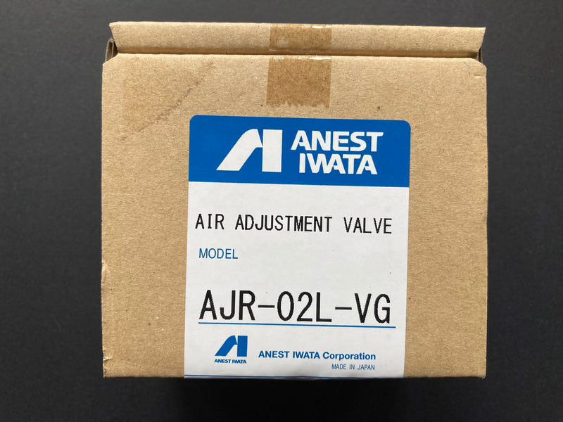 Air Adjustment Valve Rotary - At Hand Air Pressure Regulator with Gauge AJR-02L-VG