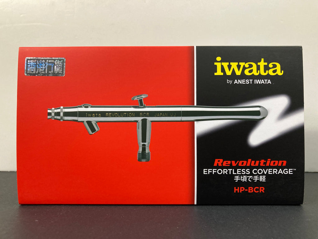 Iwata Revolution Series, Siphon Feed Dual Action Airbrush, HP-BCR