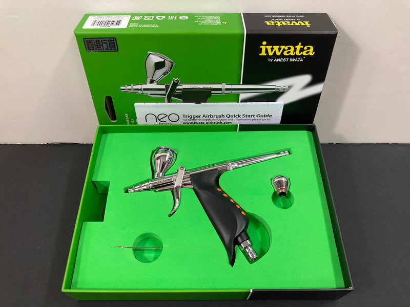 Iwata Neo TRN1 Trigger Airbrush  Pistol Style Gravity-Feed — Midwest  Airbrush Supply Co