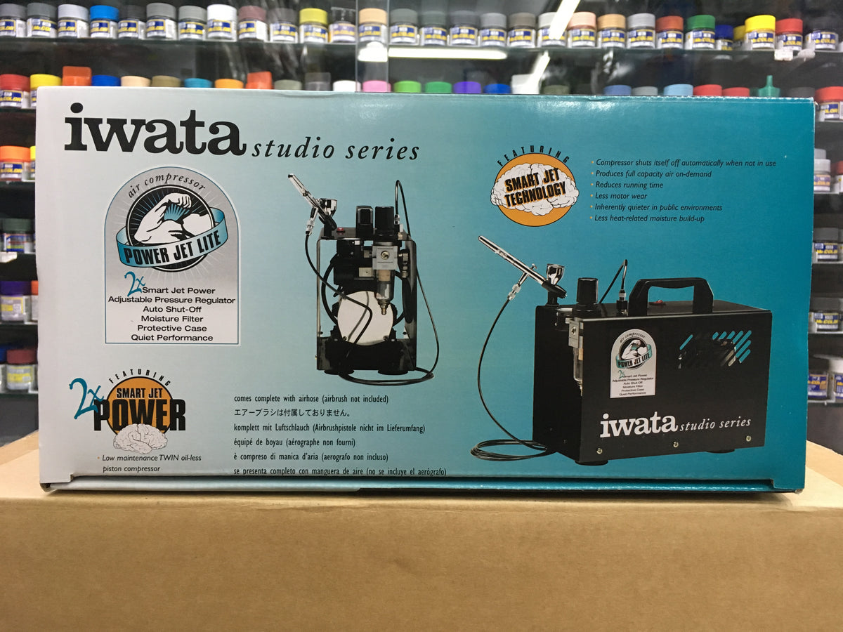 マ*ン様 Iwata Power Jet Lite エアコンプレッサーIS925 iwata IS－925 パワージェットライト【エアブラシ用