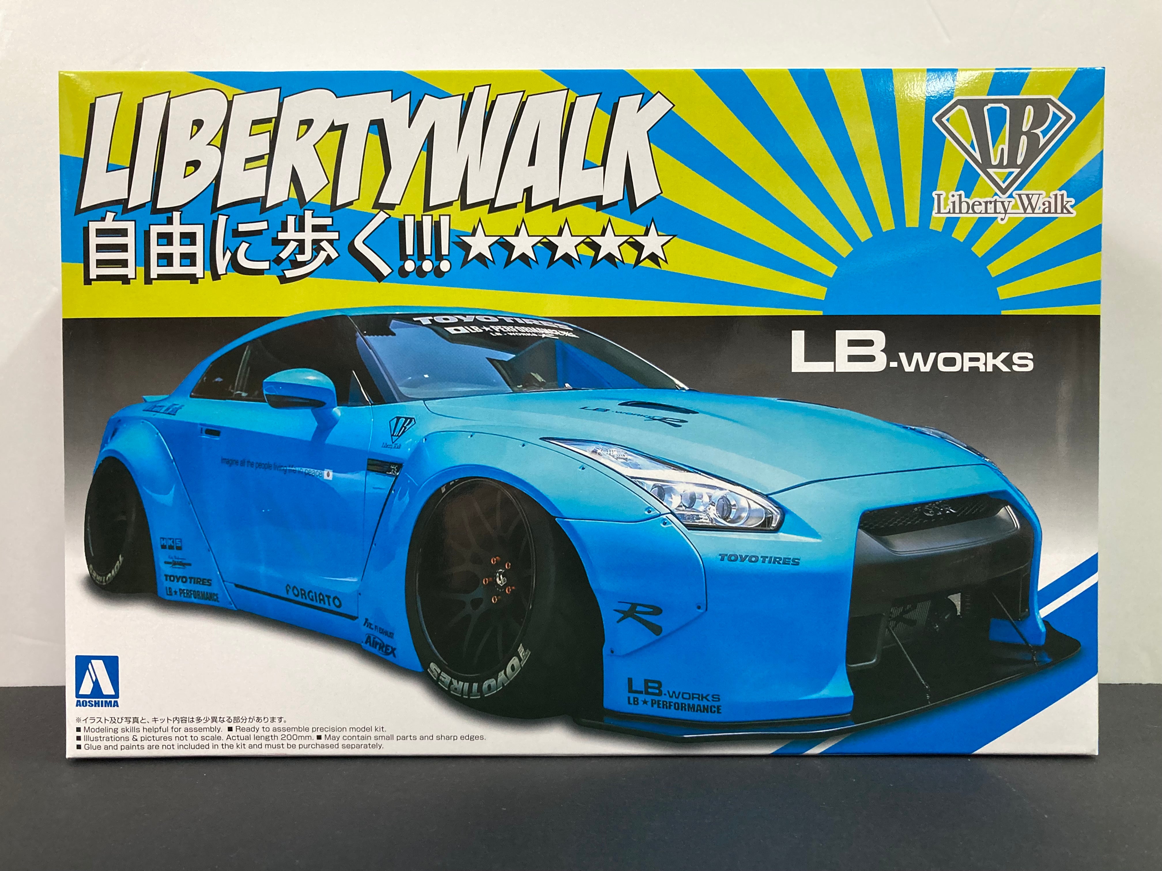 Liberty Walk No. 09 LB-Works Liberty Walk Nissan GT-R R35 Type 1.0 Ver