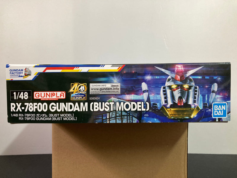 Gundam Factory Yokohama 1/48 RX-78F00 Gundam Bust Model