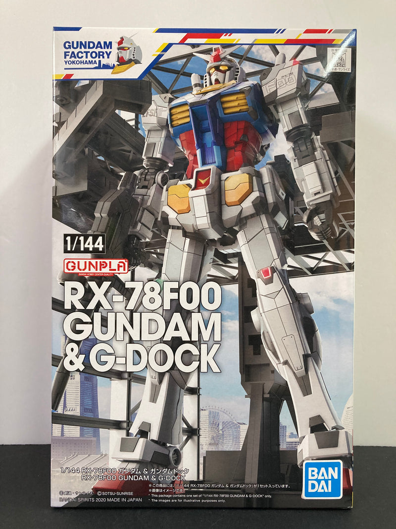 Gundam Factory Yokohama 1/144 RX-78F00 Gundam & G-Dock