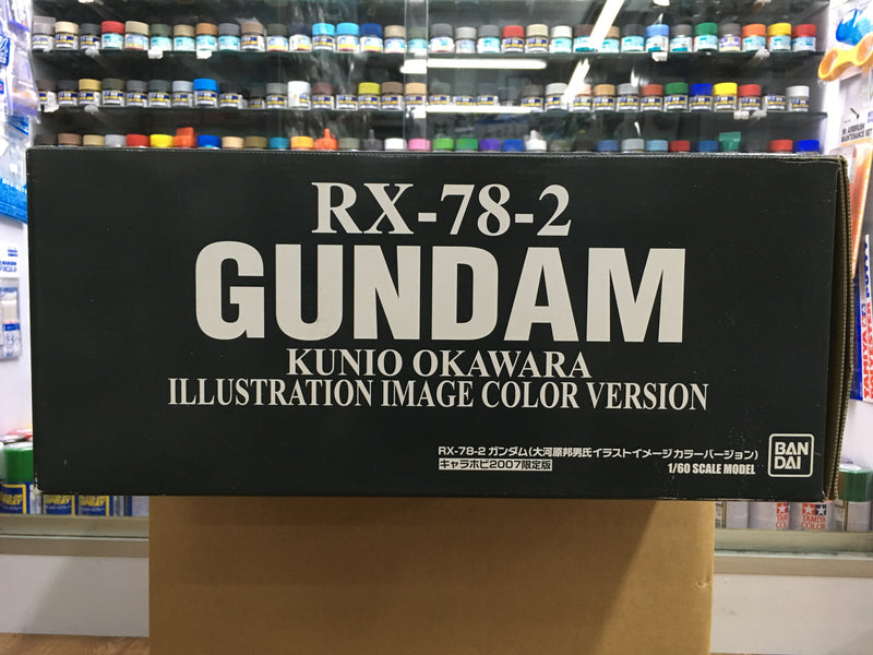 PG 1/60 RX-78-2 Gundam Chara Hobby 2007 C3 x Hobby Kunio Okawara Illustration Image Color Version