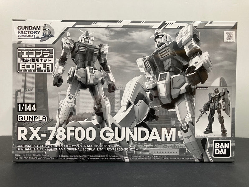 Gundam Factory Yokohama Ecopla 1/144 RX-78F00 Gundam