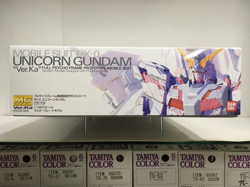 MG 1/100 Mobile Suit RX-0 Unicorn Gundam Full Psycho Frame Prototype Mobile Suit Version Ka