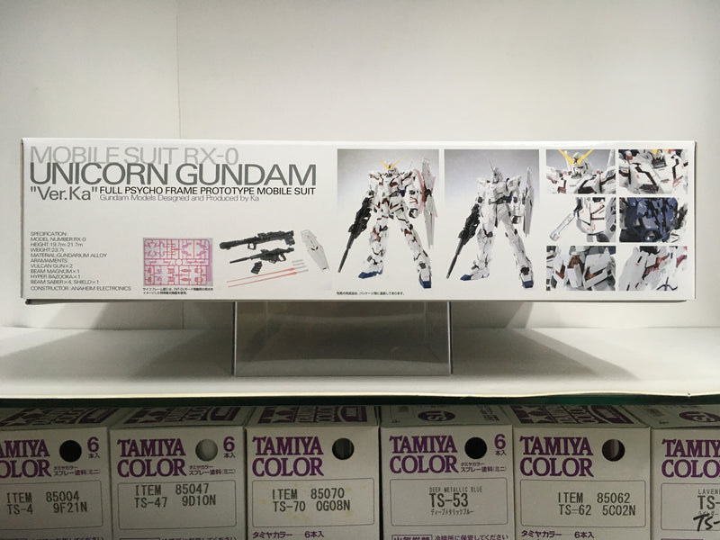 MG 1/100 Mobile Suit RX-0 Unicorn Gundam Full Psycho Frame Prototype Mobile Suit Version Ka