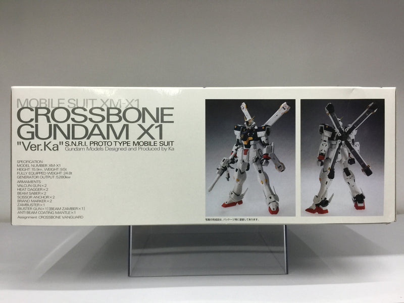 MG 1/100 Mobile Suit XM-X1 Crossbone Gundam X1 S.N.R.I. Prototype Mobile Suit Version Ka