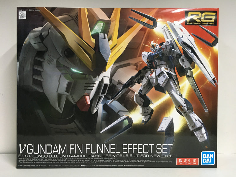 RG 1/144 No. 32-SP RX-93 V Gundam Fin Funnel Effect Set E.F.S.F. (Londo Bell Unit) Amuro Ray's Use Mobile Suit for New Type