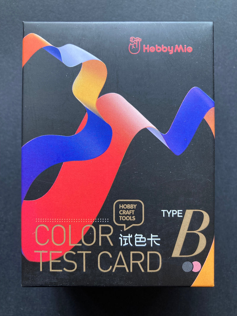 Colour Test Card 塗裝試色卡