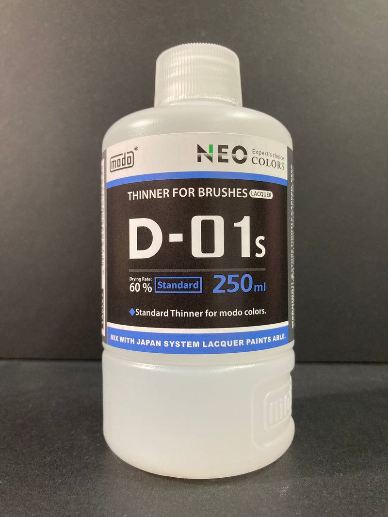 D Series - Standard Type Lacquer Thinner D-01 Neo 模型硝基漆專用標準型稀釋液