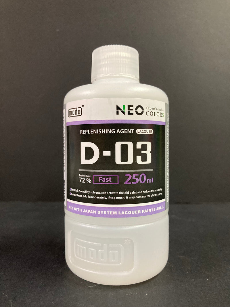 D Series - Replenishing Agent D-03 Neo 模型漆專用真溶媒液