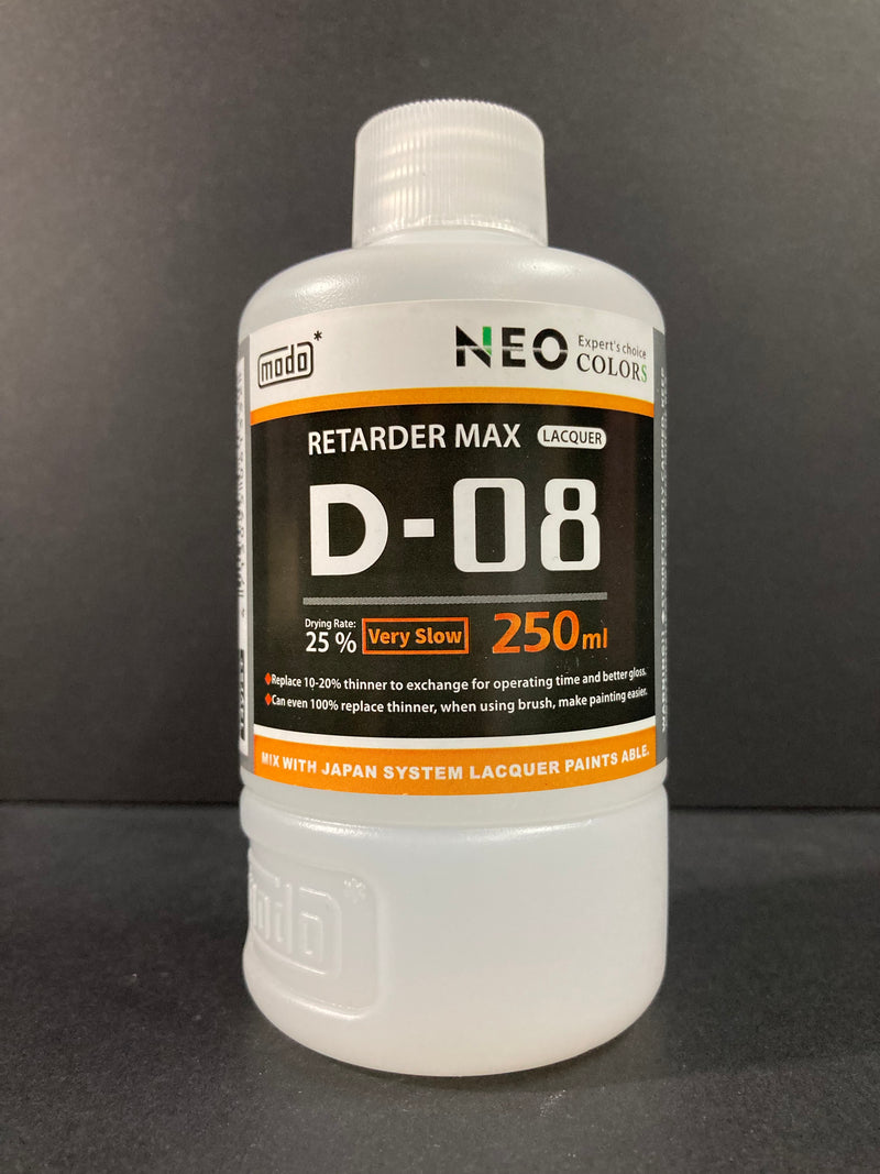 D Series - Retarder Max D-08 Neo 模型硝基漆專用緩乾劑