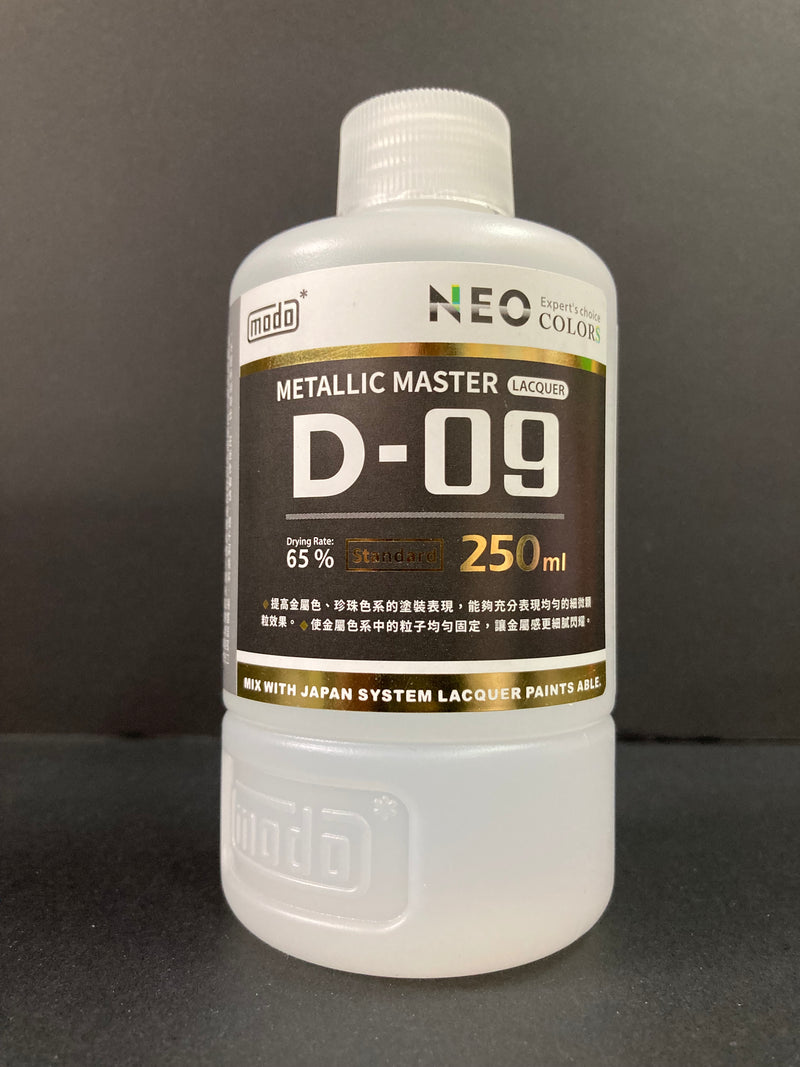 D Series - Metallic Master Lacquer Thinner D-09 Neo 模型金屬漆專用強化溶劑