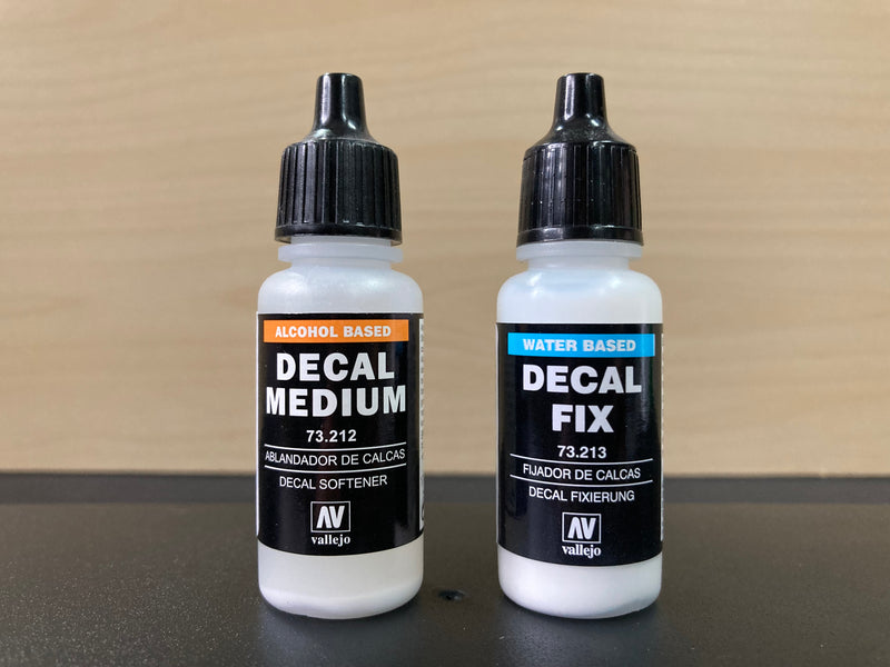 Decal Softener & Fix - 水貼軟化劑膠水固定黏劑17 ml