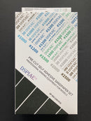 Pre-Cut Self Adhesive Sandpaper Set 100 pcs 自黏背膠砂紙套裝 (細目) SP-S02