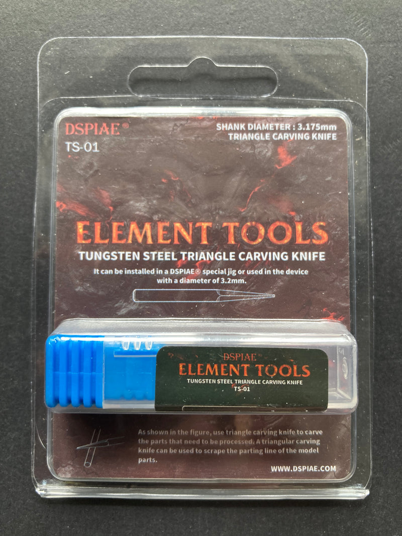 Tungsten Steel Triangle Carving Knife 鎢鋼三棱模線刮刀 TS-01