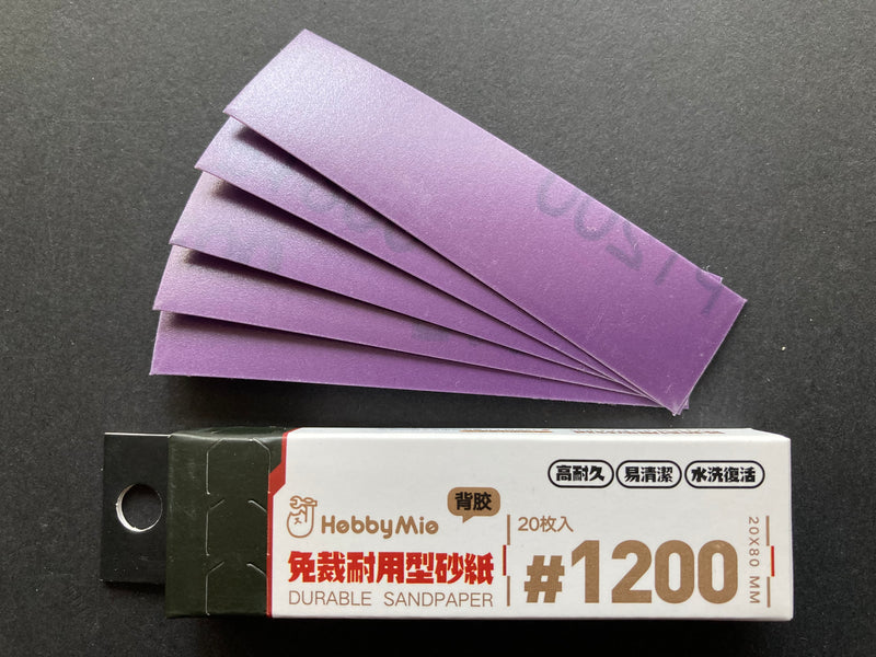 Durable Adhesive Sandpaper 免裁剪自黏背膠砂紙 [水洗復活]