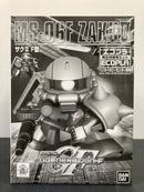 The Gundam Base Japan Ecopla SD BB Senshi MS-06F Zaku II