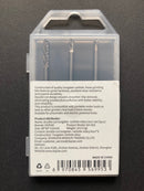 ⌀ 3 mm Double Cut Tungsten Carbide Rotary Burr x 3 pcs 鎢鋼打磨頭套裝 GH-003