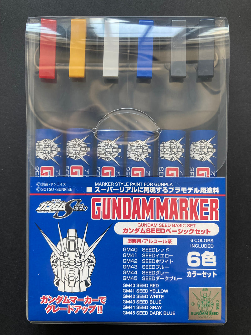 Gundam Marker ~ Gundam Seed Basic Set
