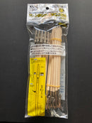 Mr. Almighty Clips Wide - Mr. Tiger Hand (34 pcs.) 木質上色夾 鱷魚夾 模型夾