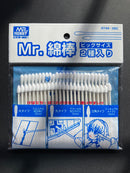 Mr. Cotton Swab (Two-Type Set) Round & Triangular - Large 模型專用棉棒