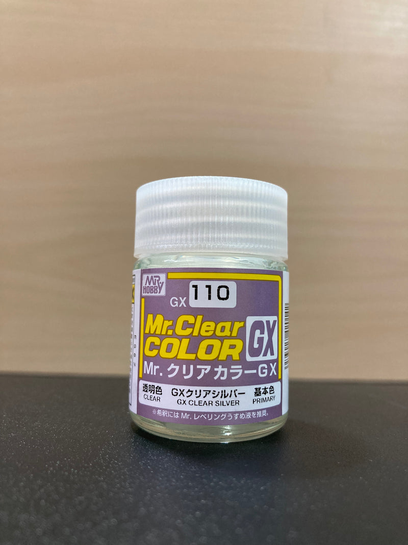 Mr. Clear Color GX 透明色系 (18 ml) GX101 ~ GX111, GX121 ~ GX122