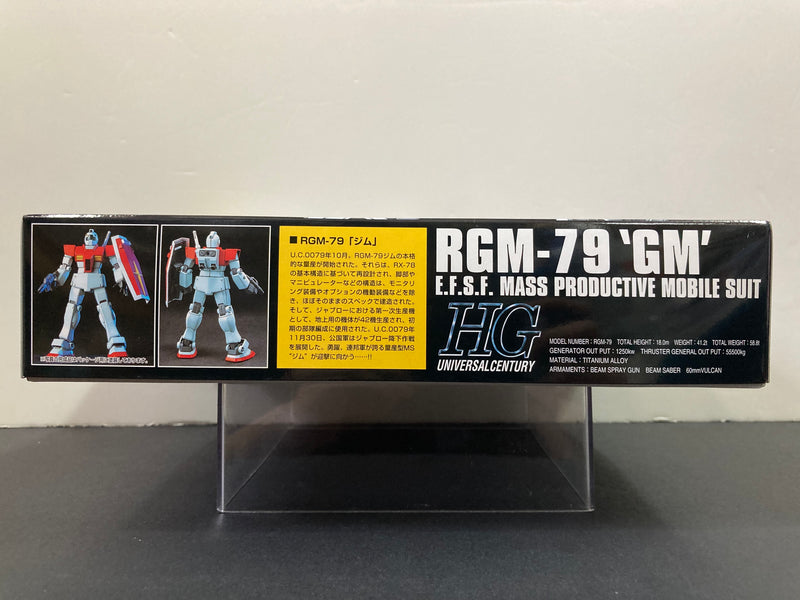 HGUC 1/144 No. 020 RGM-79 GM E.F.S.F. Mass Productive Mobile Suit