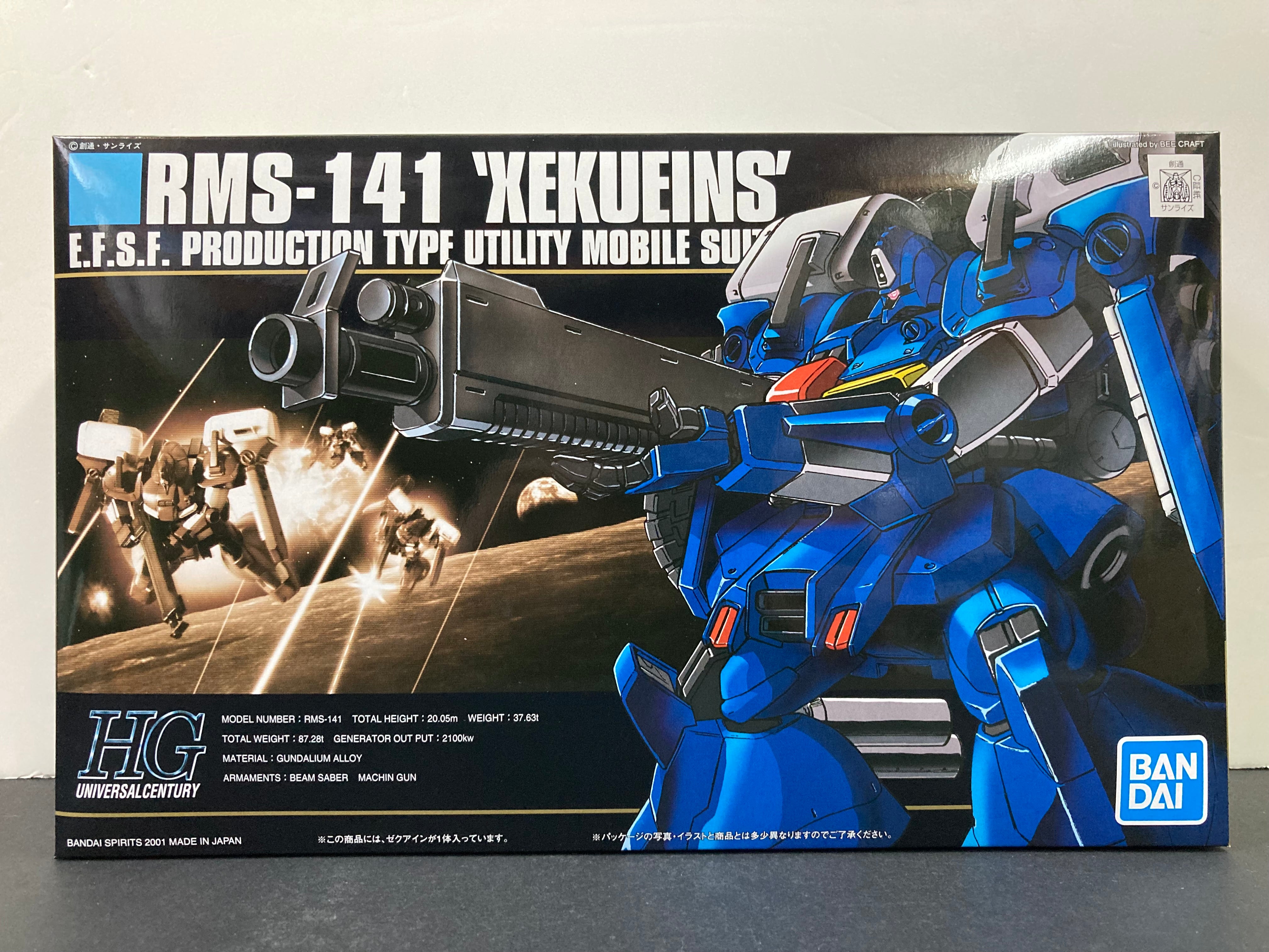 HGUC 1/144 No. 024 RMS-141 Xekueins E.F.S.F. Production Type Utility M