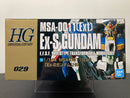HGUC 1/144 No. 029 MSA-001 [Ext] Ex-S Gundam E.F.S.F. Prototype Transformable Mobile Suit