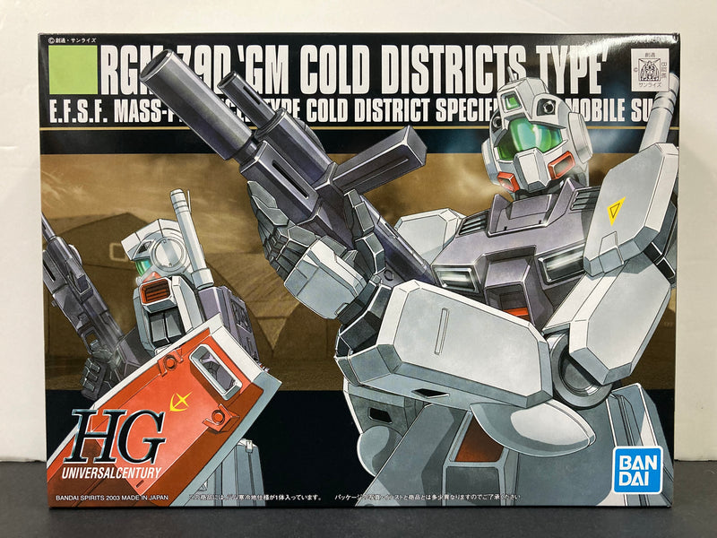 HGUC 1/144 No. 038 RGM-79D GM Cold Districts Type E.F.S.F. Mass-Production Type Cold Districts Specialization Mobile Suit