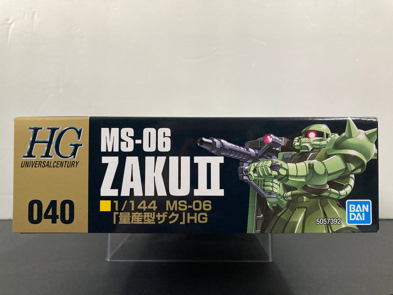 HGUC 1/144 No. 040 MS-06 Zaku II Principality of Zeon Mass Productive Mobile Suit