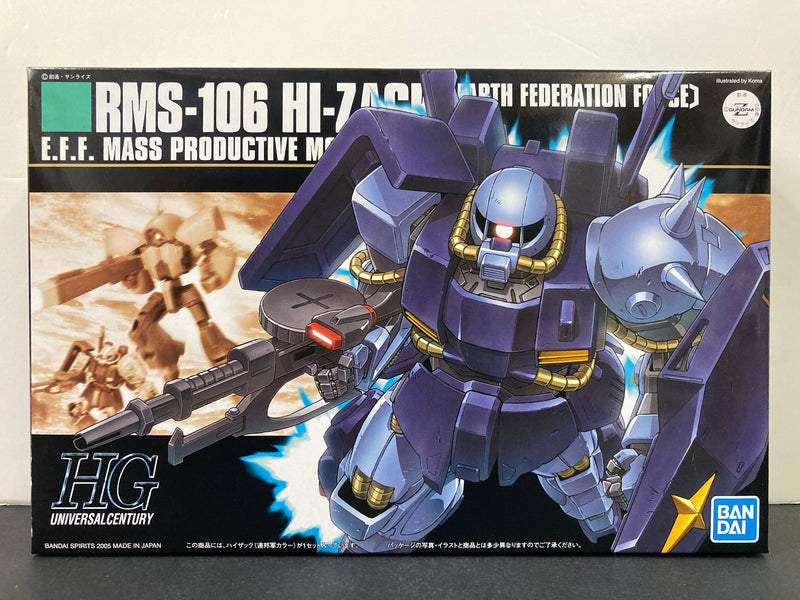 HGUC 1/144 No. 055 RMS-106 Hi-Zack [Earth Federation Force] E.F.F. Mass Productive Mobile Suit