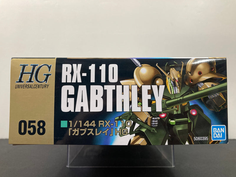 HGUC 1/144 No. 058 RX-110 Gabthley E.F.S.F. Prototype Transformable Mobile Suit