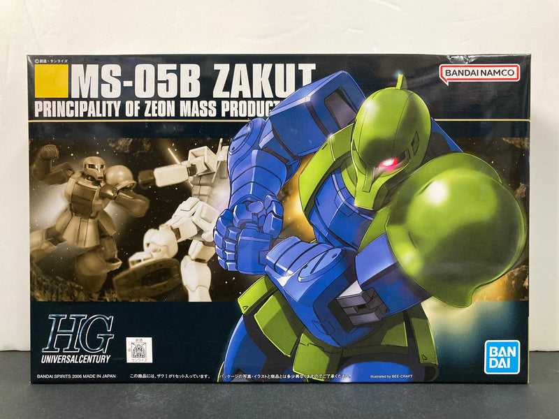 HGUC 1/144 No. 064 MS-05B Zaku I Principality of Zeon Mass Productive Mobile Suit