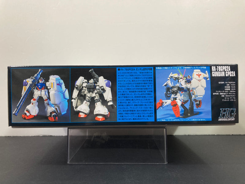 HGUC 1/144 No. 066 RX-78GP02A Gundam GP02A E.F.S.F. Prototype Attack Use Mobile Suit