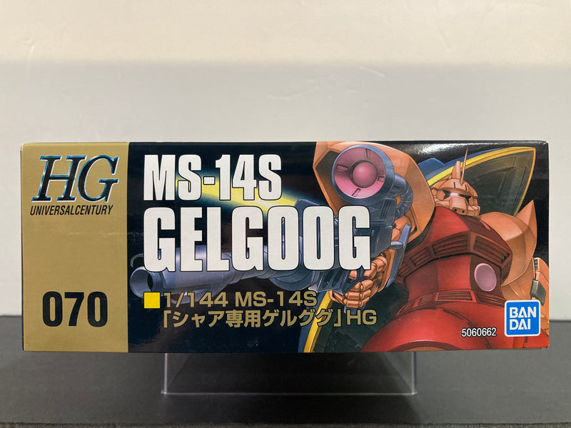 HGUC 1/144 No. 070 MS-14S Gelgoog Principality of Zeon Char's Customize Mobile Suit