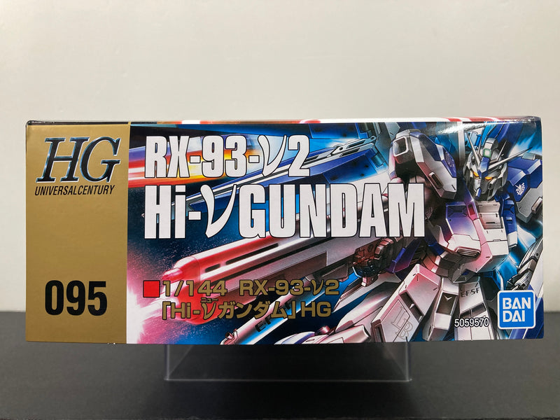 HGUC 1/144 No. 095 RX-93-V2 Hi-V Gundam E.F.S.F. (Londo Bell Unit) Amuro Ray's Customize Mobile Suit for Newtype