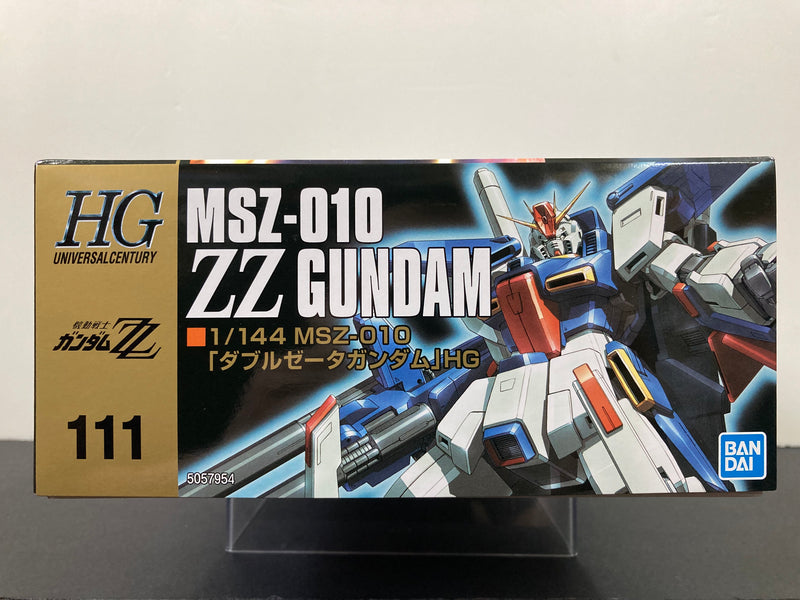 HGUC 1/144 No. 111 MSZ-010 ZZ Gundam A.E.U.G. Prototype Transformable Mobile Suit