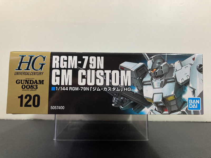 HGUC 1/144 No. 120 RGM-79N GM Custom E.F.S.F. Mass-Produced Mobile Suit