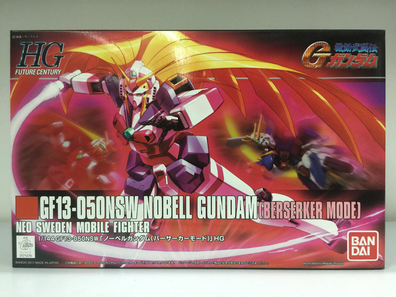 HGUC 1/144 No. 129 GF13-050NSW Nobell Gundam (Berserker Mode) Neo Sweden Mobile Fighter