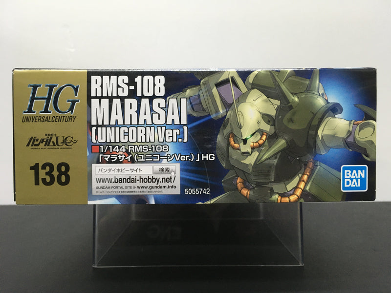 HGUC 1/144 No. 138 RMS-108 Marasai (Unicorn Version) Neo Zeon Attack Use Mobile Suit